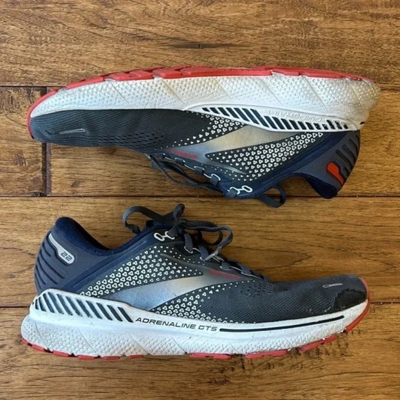 Brooks Adrenaline GTS 22 Road Running Shoes Cushioned Support Men's Size 8 Wide - Picture 9 of 11